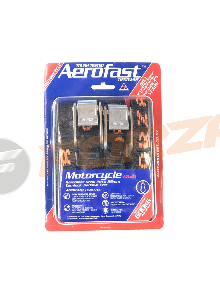 AEROFAST "FORZA" MX Tie Downs, Made in NZ — FORZA
