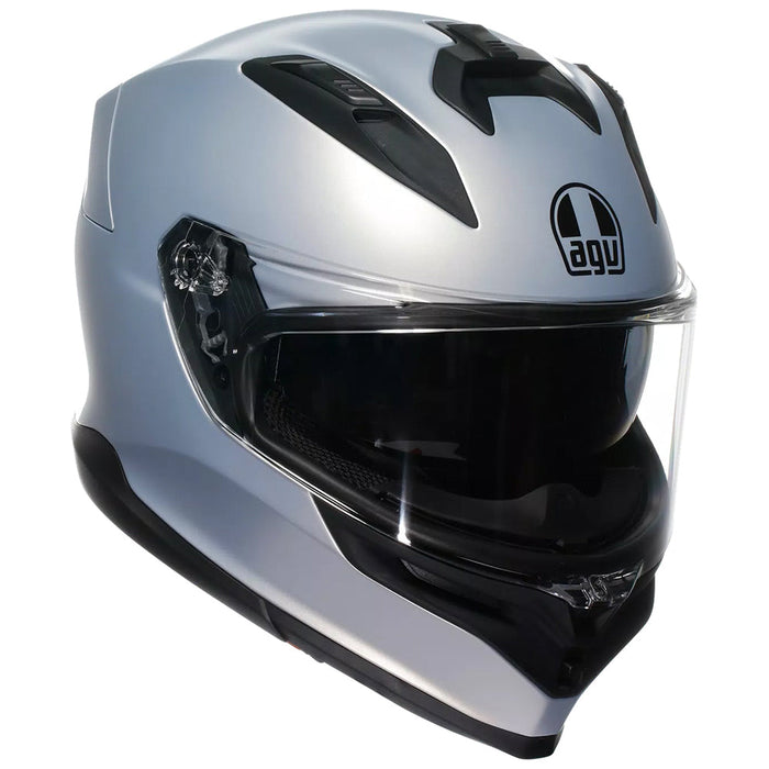 **AGV K7 Adult Road Helmet - Matt  Silver