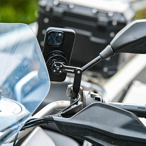OUTPLORER Quick Launch Mirror Stem Mount (motorcycle)