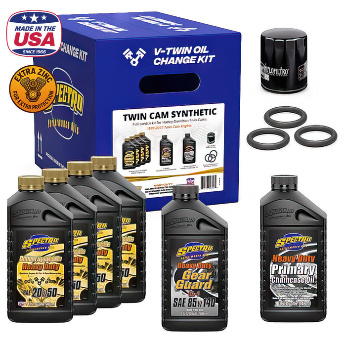 **SPECTRO TWIN CAM Synthetic Service Kit