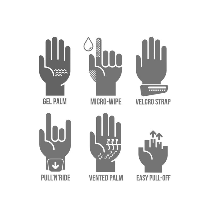 **FIVE RC3 Gel Shorty Adult Gloves