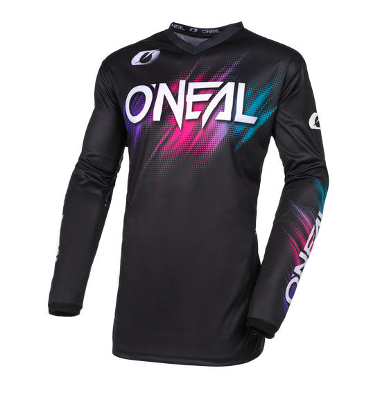 ONEAL ELEMENT Voltage V.24 Youth MX Jersey - Black/Pink