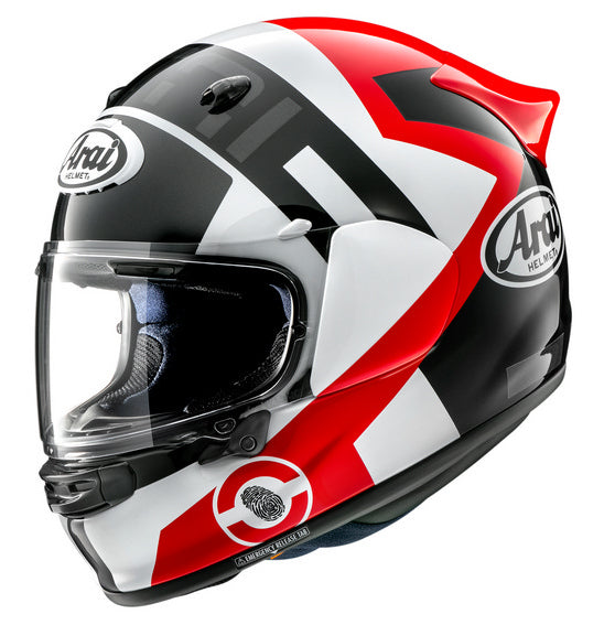 **Arai QUANTIC Adult Road Helmet (made in Japan) - Space Red