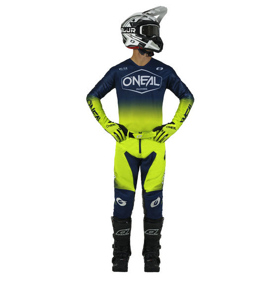 ONEAL 2026 MAYHEM HEXX Adult MX Pant - Blue/Neon Yellow