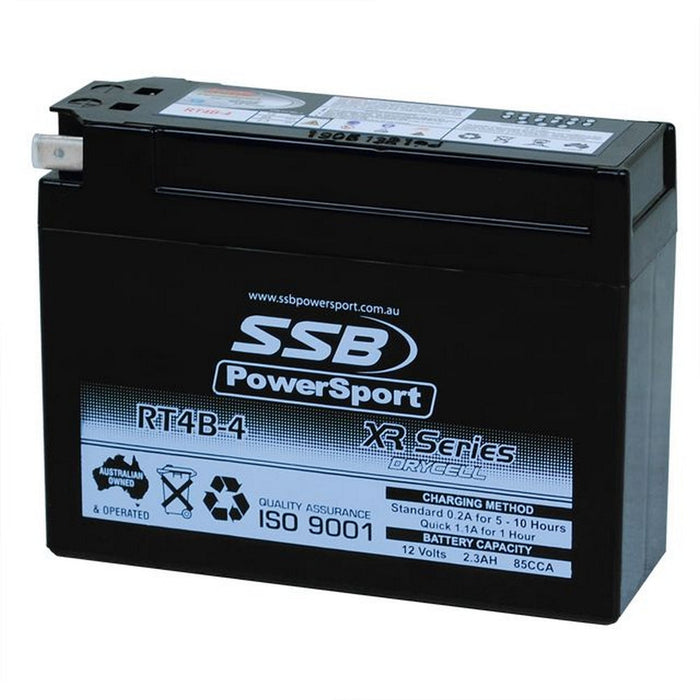 SSB Motorcycle And Powersports Battery - RT4B-4 (YT4B-BS)