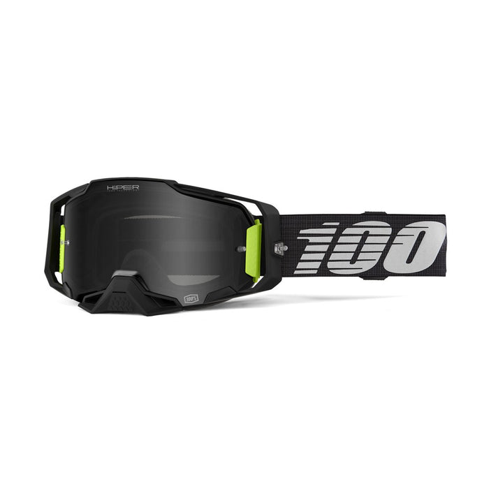 **100% Armega HiPER Adult MX Goggle Tetsumi w HiPER Black Mirror Lens