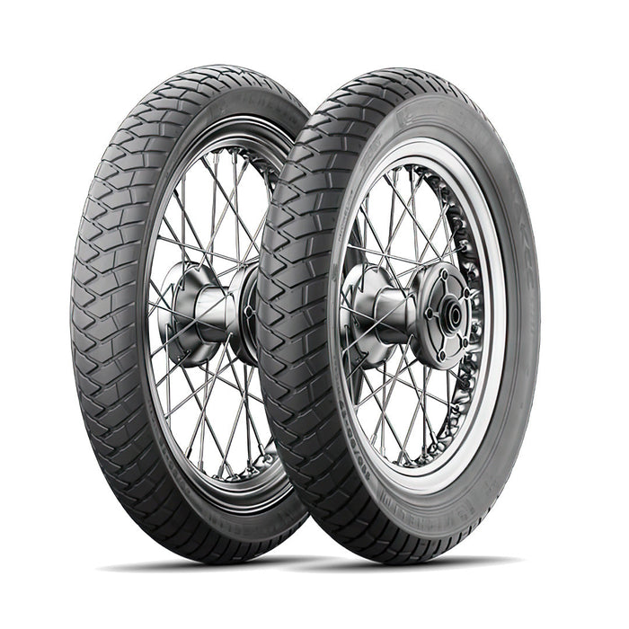 **MICHELIN 16 inch Anakee Street Bias Reinf 45S Front/Rear TL Tyre - 80/80-16