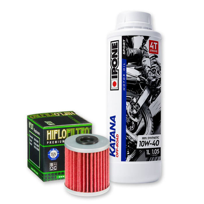 **IPONE & HIFLO Oil Change Kit - Suzuki