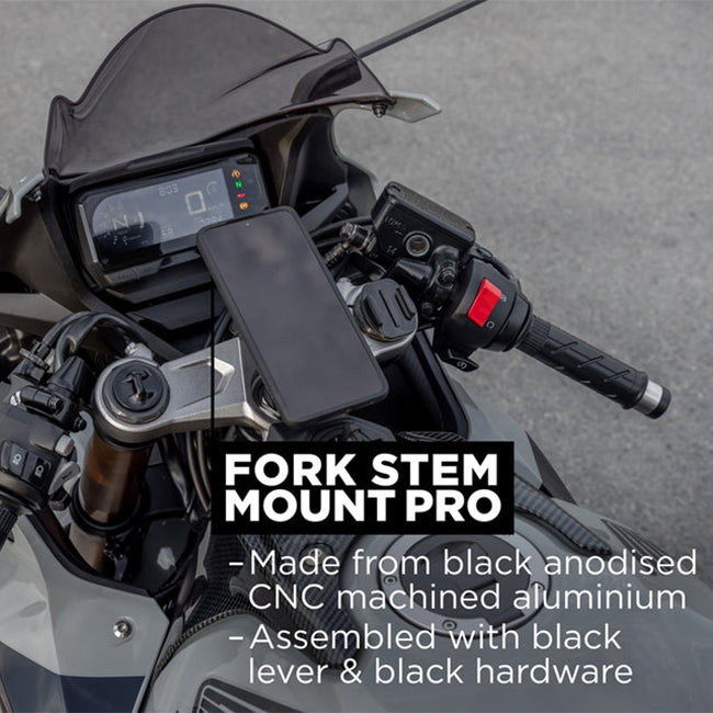 **QUAD LOCK  Motorcycle Fork Stem Mount PRO