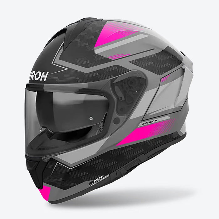**AIROH Spark 2 - Graphics - Matte Pink