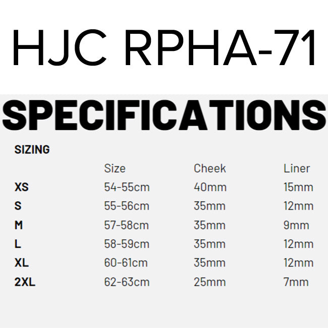 HJC RPHA 71 Mapos MC28SF Adult Road Helmet - L