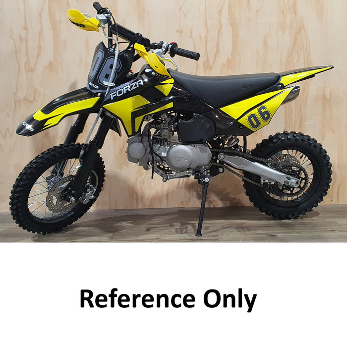 FORZA Aftermarket KRZ Style Plastic & Graphic Kit 2025 - Yellow