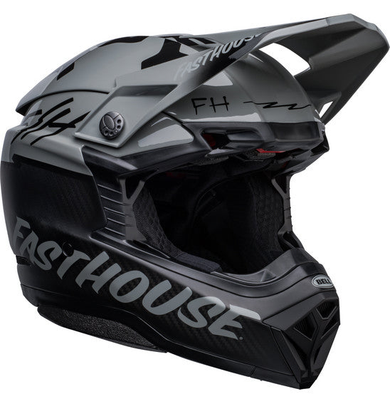 **BELL Moto-10 SPHERICAL Fasthouse BMF LE Grey/Black