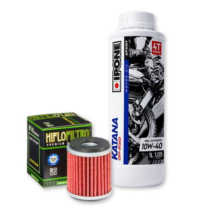 **IPONE & HIFLO Oil Change Kit - Yamaha