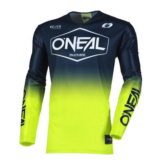 ONEAL 2026 MAYHEM HEXX Adult MX Jersey - Blue/Neon Yellow