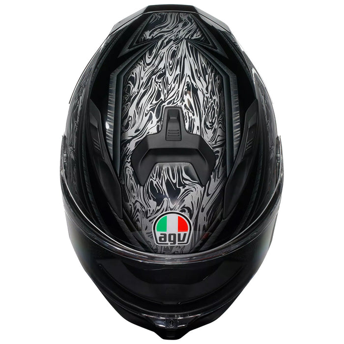 **AGV K7 Adult Road Helmet -  Black/Silver