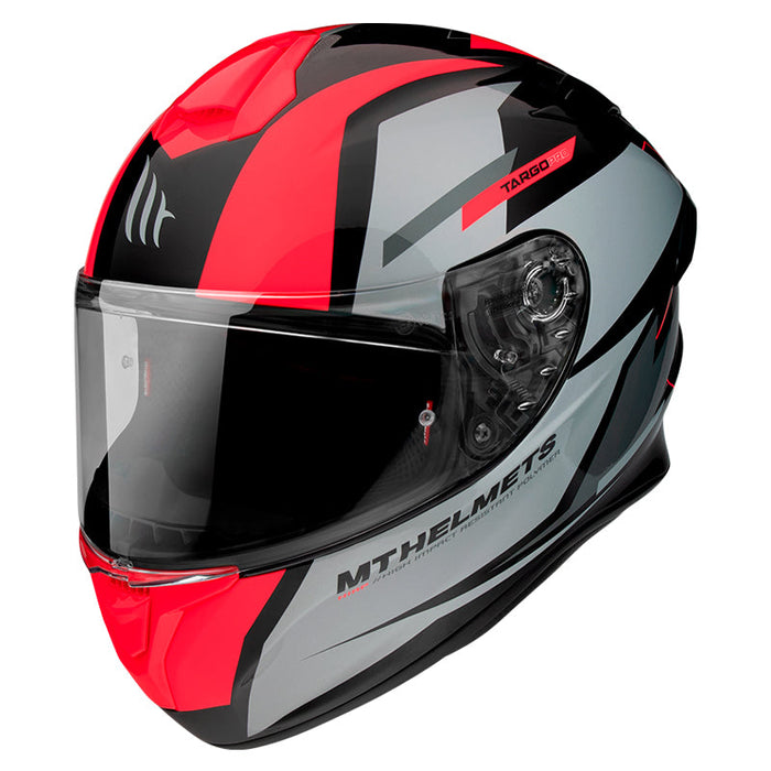 MT TARGO PRO Road Helmet - Flo Red - 2XL