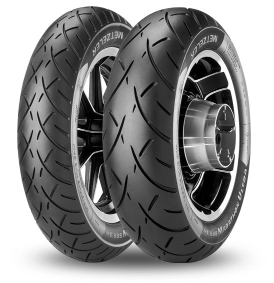 **Metzeler ME888 19 inch MARATHON ULTRA Front Road T/L Tyre - Custom Touring (high mileage)