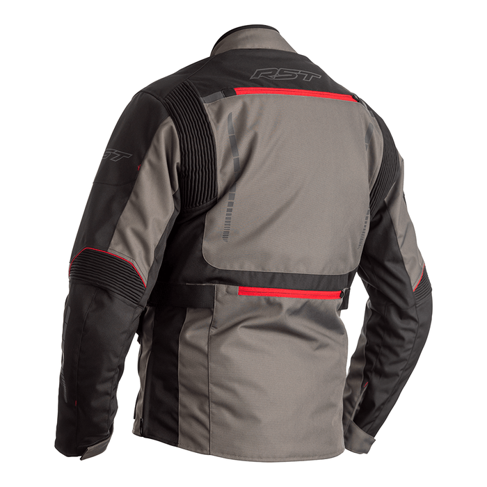 RST ATLAS CE TEXTILE JACKET - Grey/Red