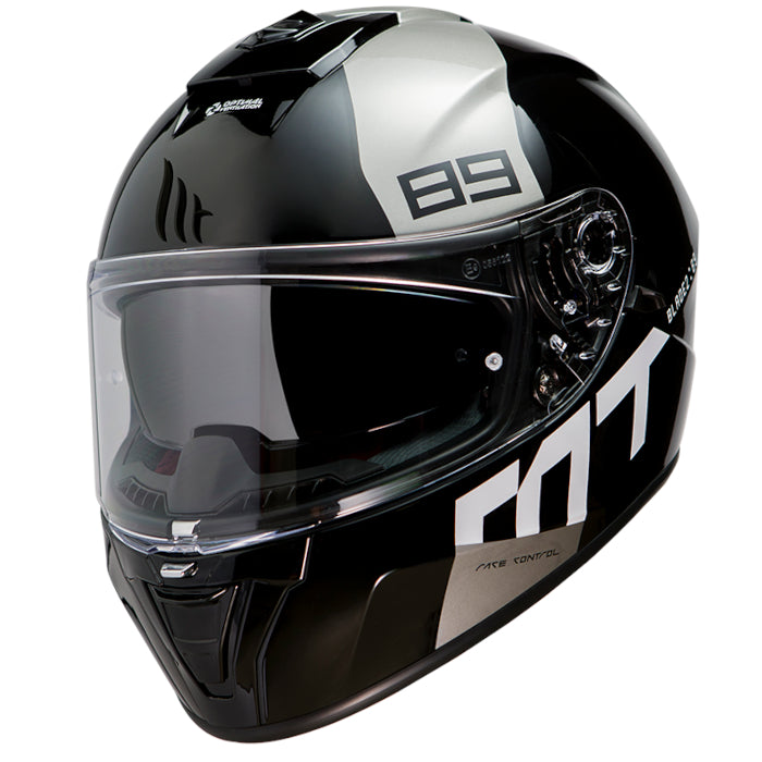 MT BLADE 2 SV Road Helmet - Black/Grey - S