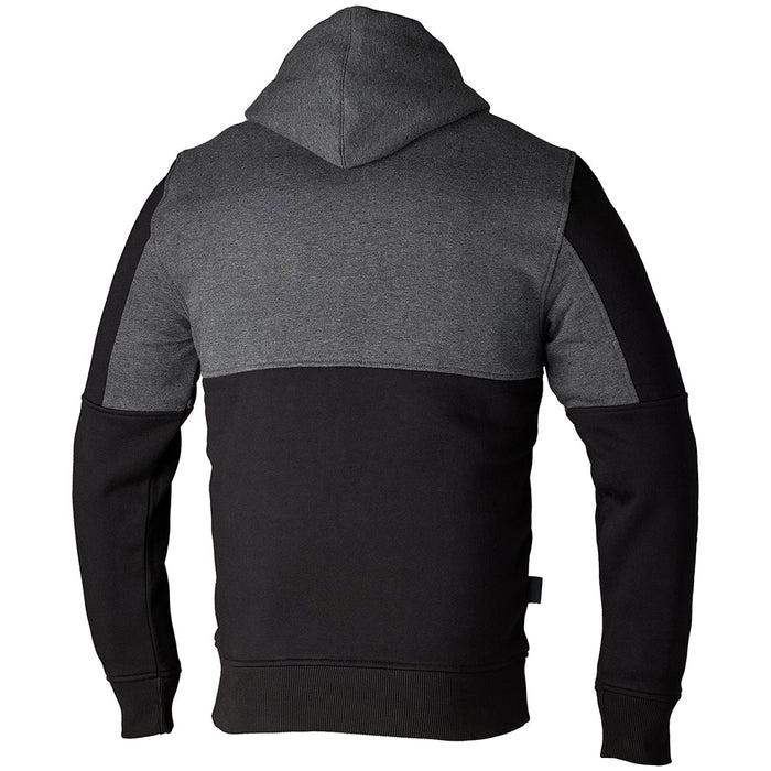 RST TEAM ZIP THROUGH CE TEXTILE HOODIE - Black