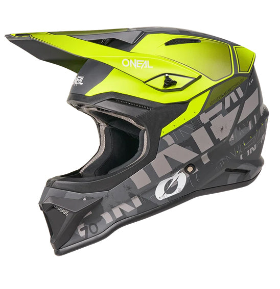 O'Neal 2027 1SRS VOLTIX Adult MX Helmet - Black/Neon Yellow