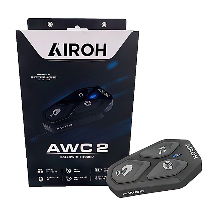 **AIROH AWC2 Intercom - Single