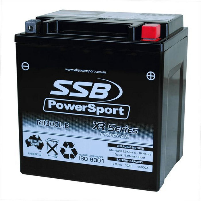 **SSB Motorcycle And Powersports Battery - RB30CL-B (YB30CL-B)