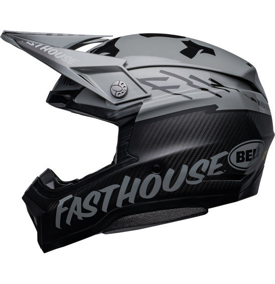 **BELL Moto-10 SPHERICAL Fasthouse BMF LE Grey/Black
