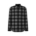 OAKLEY Bear Cozy Flannel - Granite/Pit Black Check