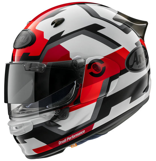 **Arai QUANTIC Adult Road Helmet (made in Japan) - Face Red