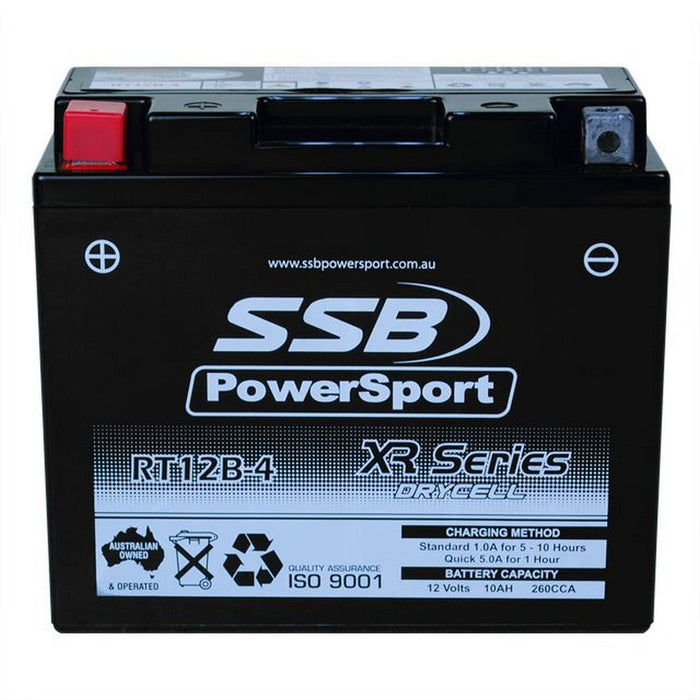 **SSB Motorcycle And Powersports Battery - RT12B-4 (YT12B-4)