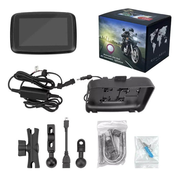 **OTTOCAST WIRELESS CARPLAY & ANDROID AUTO 5" SCREEN + CAMERAS FOR MOTORCYCLES IPX7