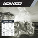 M2R ADV Lite Helmet - size chart
