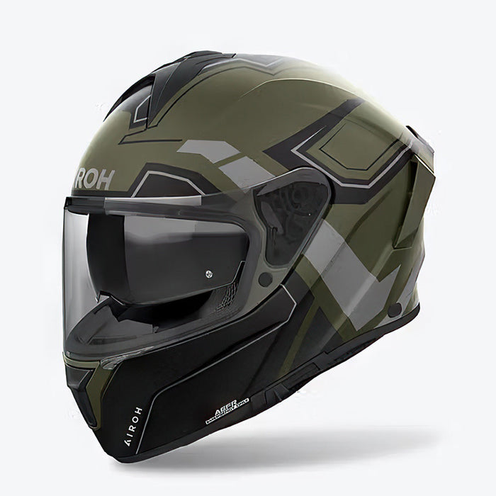 **AIROH Spark 2 - Graphics - Matte Military Green