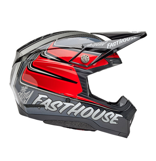 **BELL Moto-10 SPHERICAL Fasthouse DITD 25 Grey/Red