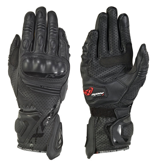 IXON RS TEMPO AIR Women Sport Leather Adult Gloves - Black