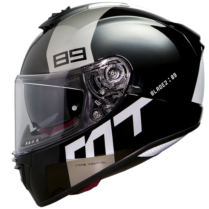 MT BLADE 2 SV Road Helmet - Black/Grey - S