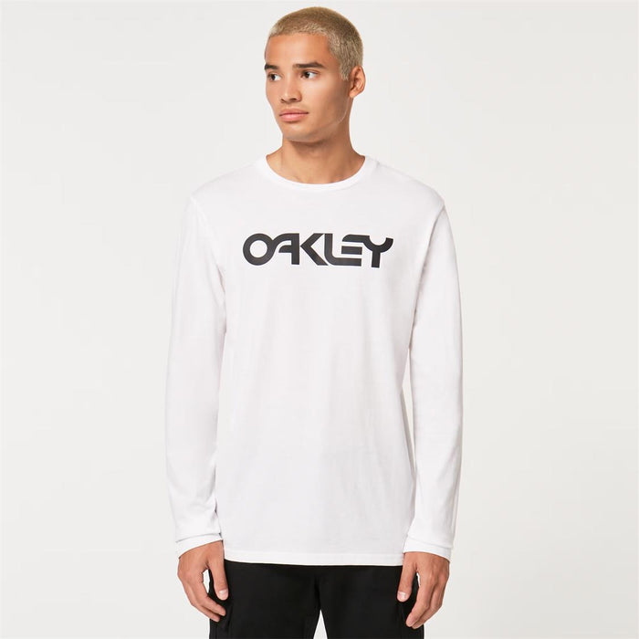 **OAKLEY Mark II Long Sleeve 2.0 White / Black T-Shirt