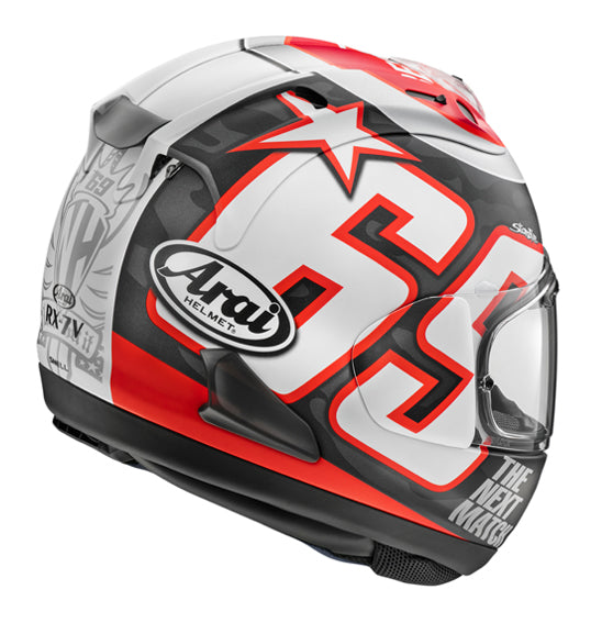 **Arai RX-7V EVO Adult Road Helmet (made in Japan) - Nicky Reset