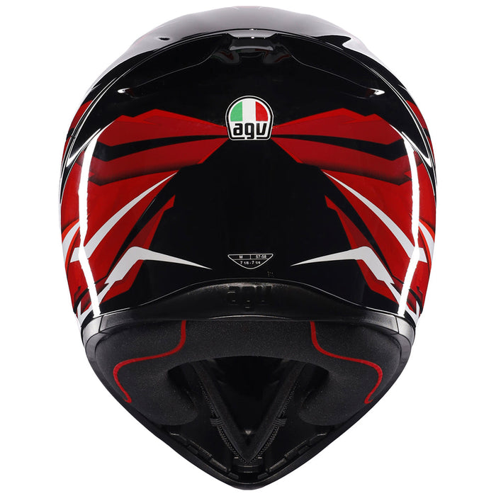 AGV K1 S [LION BLACK RED WHITE] 5