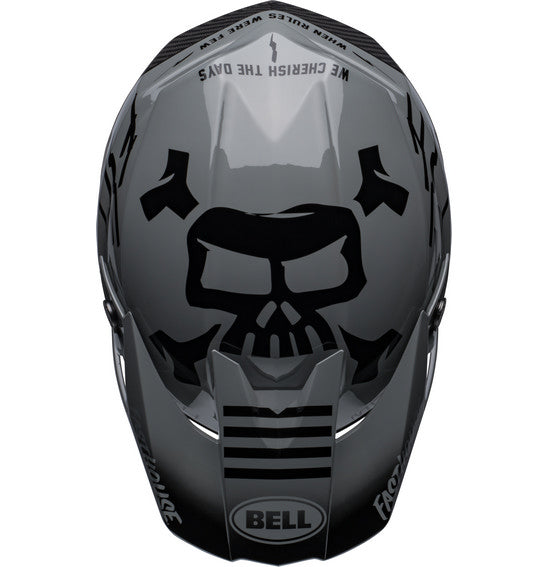 **BELL Moto-10 SPHERICAL Fasthouse BMF LE Grey/Black