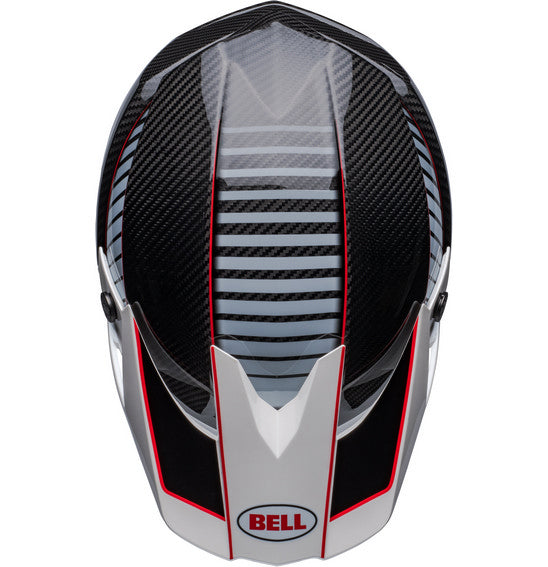 **BELL Moto-10 SPHERICAL Rhythm White/Black