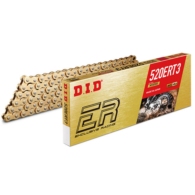 **DID 520ERT3 - Non Sealed Chain - 520ERT3 x 120L(Gold)