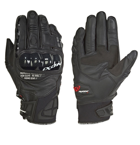 IXON RS RING Lightweight Roadster Adult Gloves - Black