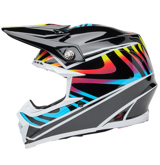**BELL Moto-9S FLEX Drift Black/Multi