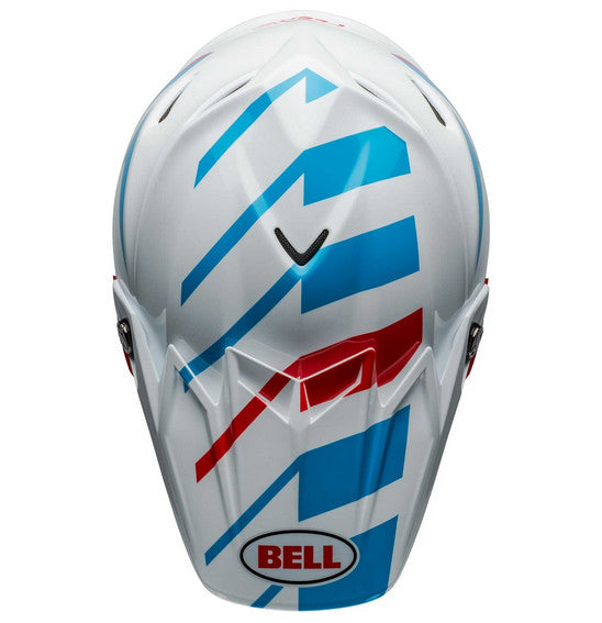 **BELL Moto-9S FLEX Banshee Gloss White/Red