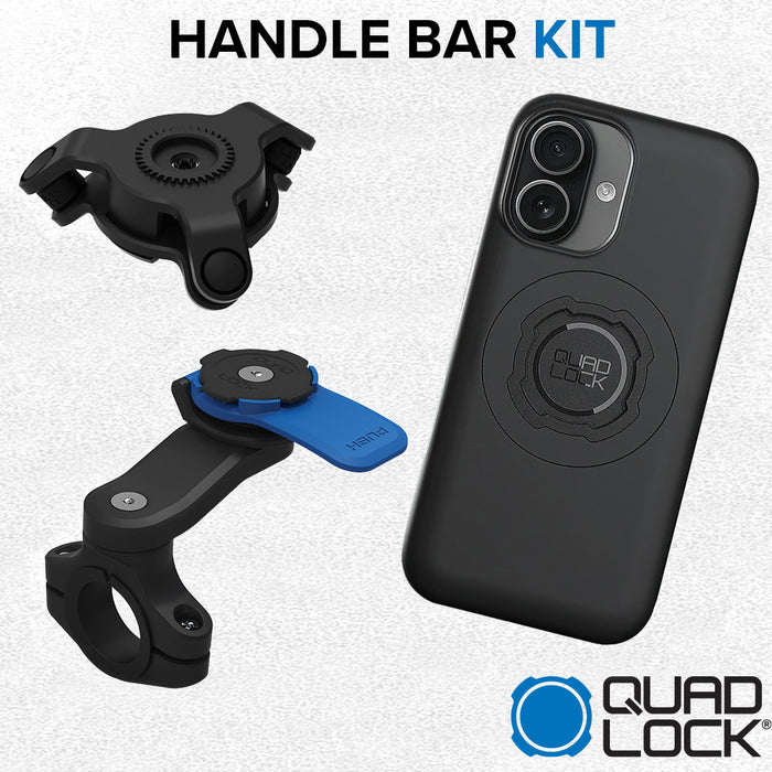 **QUAD LOCK Handlebar Kit - iPhone 17 Pro