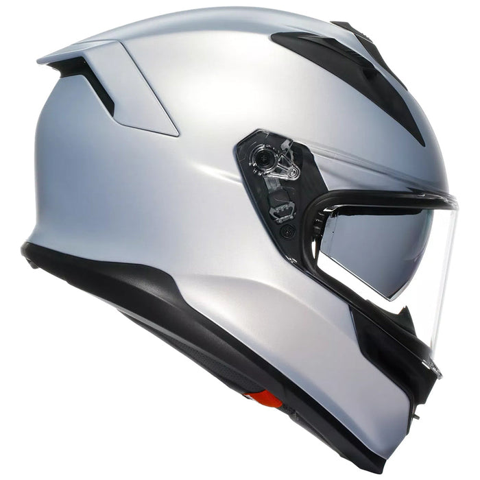 **AGV K7 Adult Road Helmet - Matt  Silver
