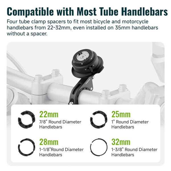 OUTPLORER Quick Launch Handlebar Mount (motorcycle)